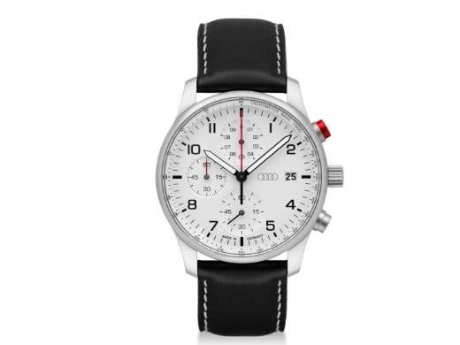 Audi Chronograaf - zilver/wit