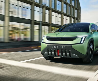 Ontdek de Škoda Vision 7S