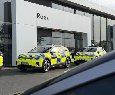 Groepslevering Politie Volkswagen ID.4-modellen