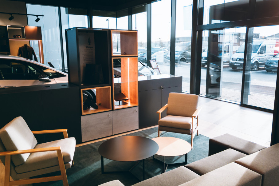 Cupra showroom Raes Autogroep Brugge