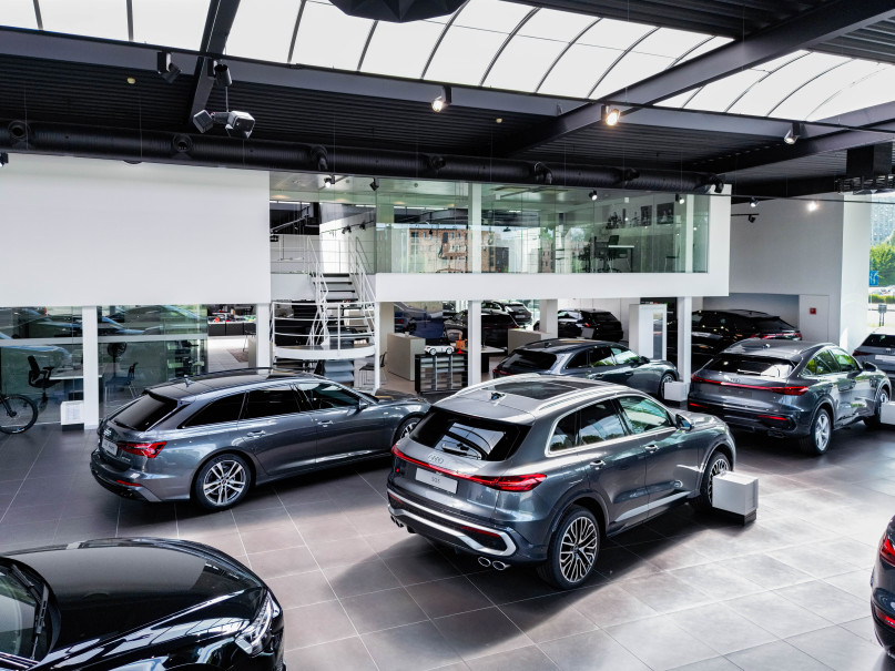 Audi showroom Brugge
