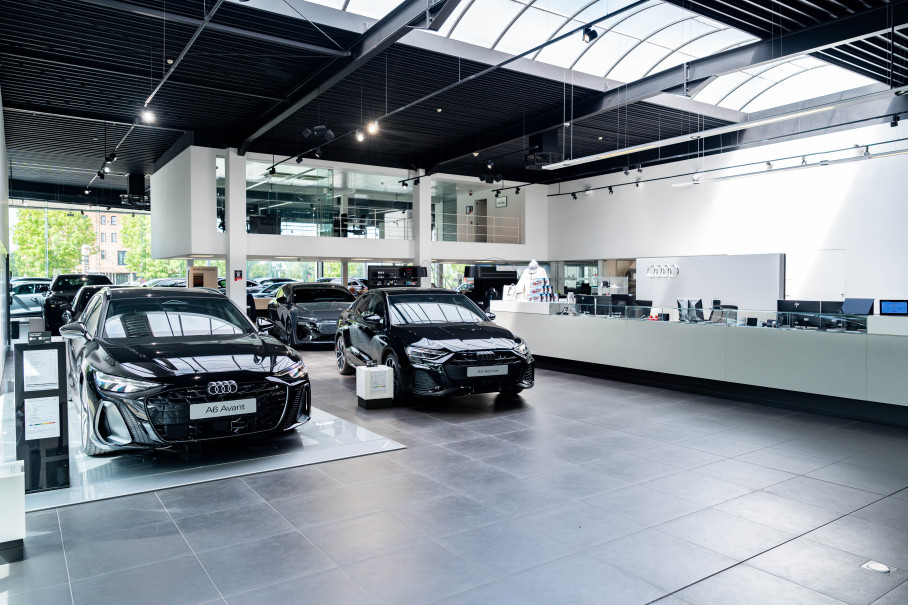 Audi showroom Brugge
