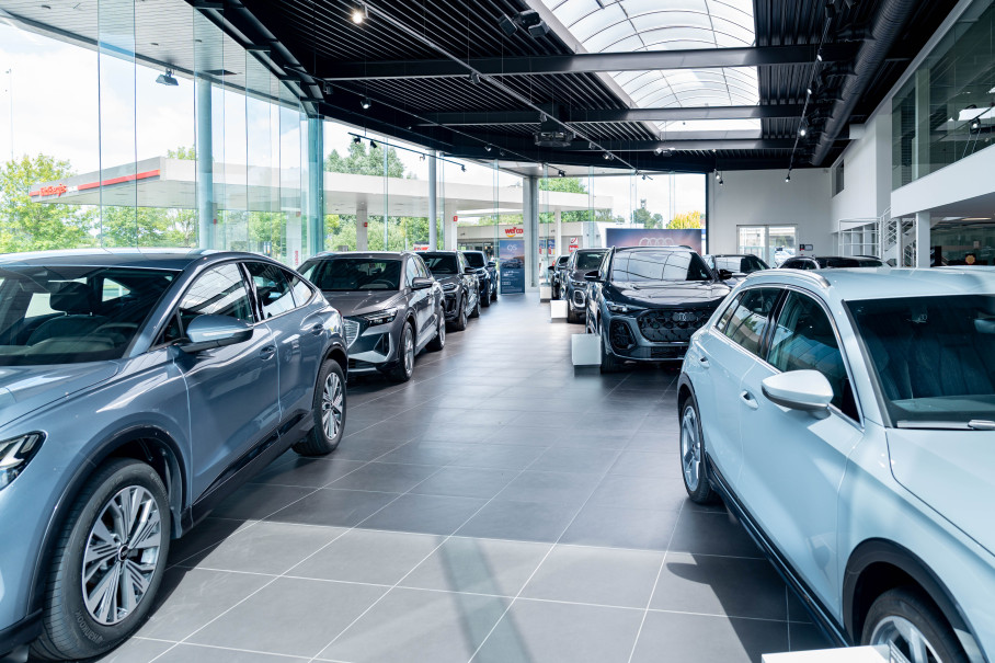 Audi showroom Brugge