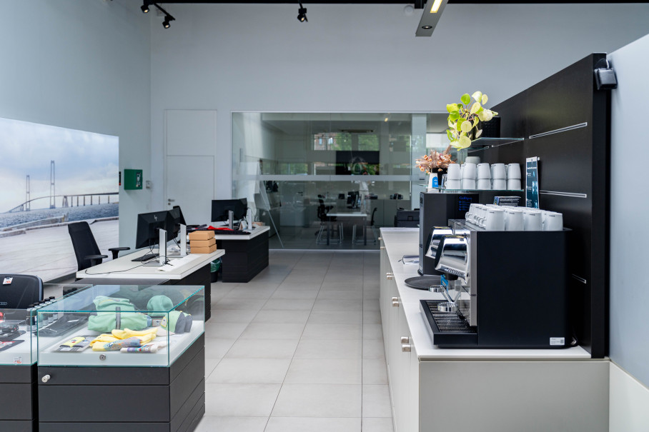 Audi showroom Brugge
