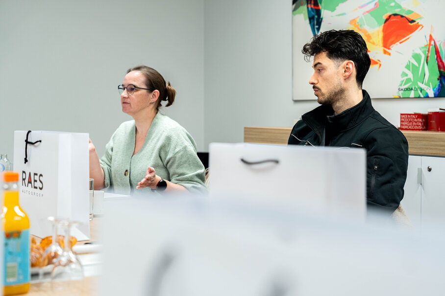 Ontdek de groepslevering van acht Škoda Octavia Combi modellen