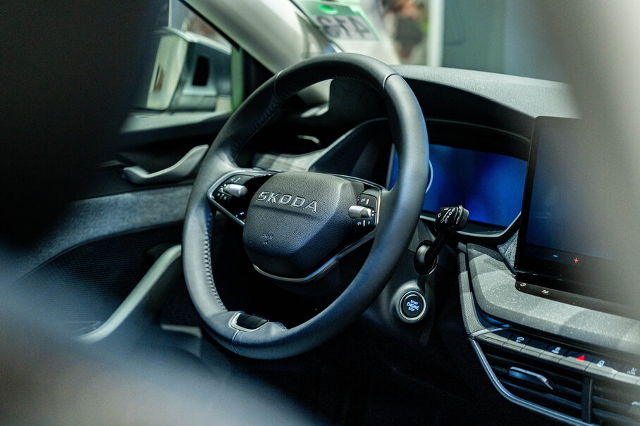 Ontdek de groepslevering van acht Škoda Octavia Combi modellen