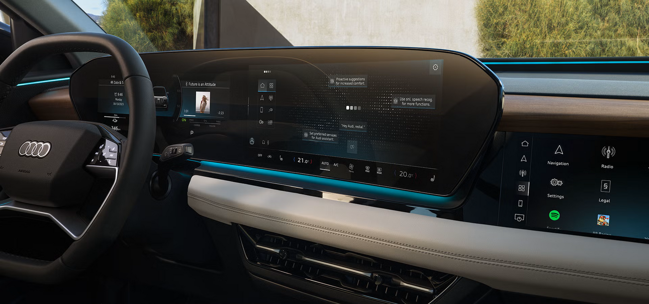 Ontdek de Audi Q6 e-tron