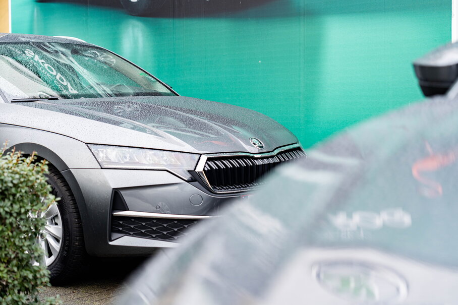 Ontdek de groepslevering van 7 Škoda Octavia Combi modellen