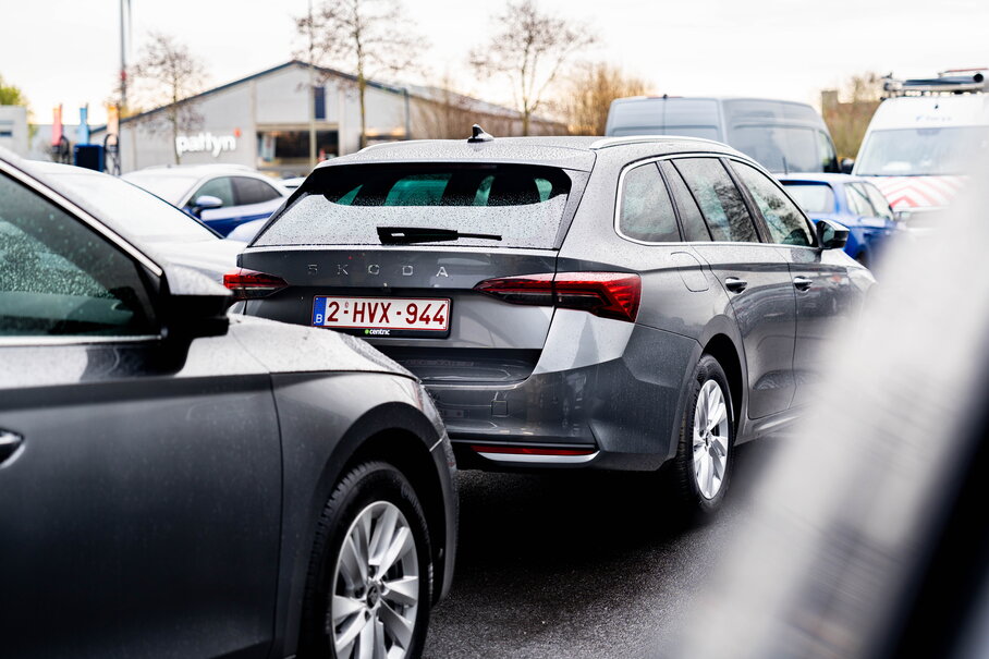 Ontdek de groepslevering van 7 Škoda Octavia Combi modellen