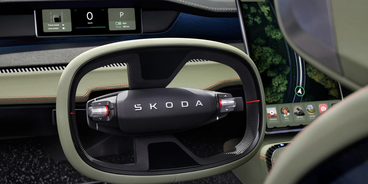 Ontdek de Škoda Vision 7S