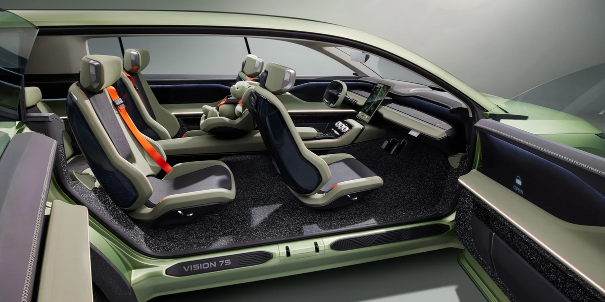 Ontdek de Škoda Vision 7S