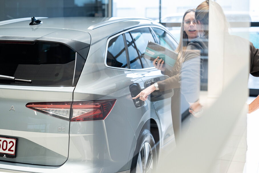 Škoda Enyaq levering Metagenics