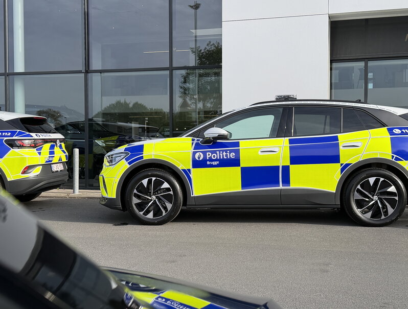 Groepslevering Politie Volkswagen ID.4-modellen