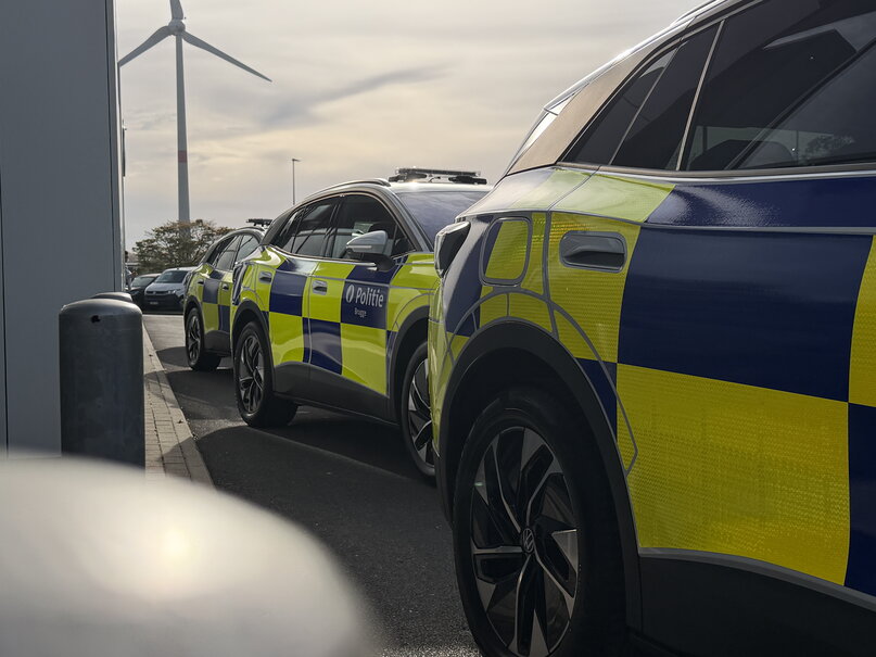 Groepslevering Politie Volkswagen ID.4-modellen