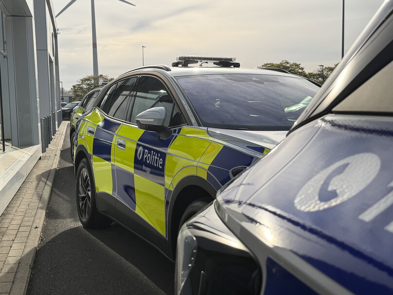 Groepslevering Politie Volkswagen ID.4-modellen