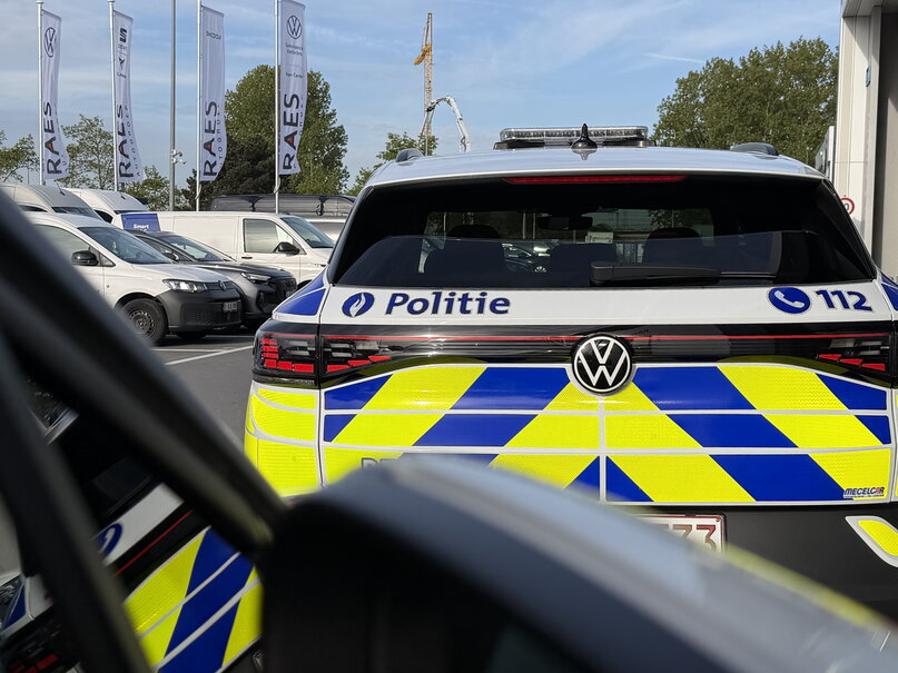 Groepslevering Politie Volkswagen ID.4-modellen