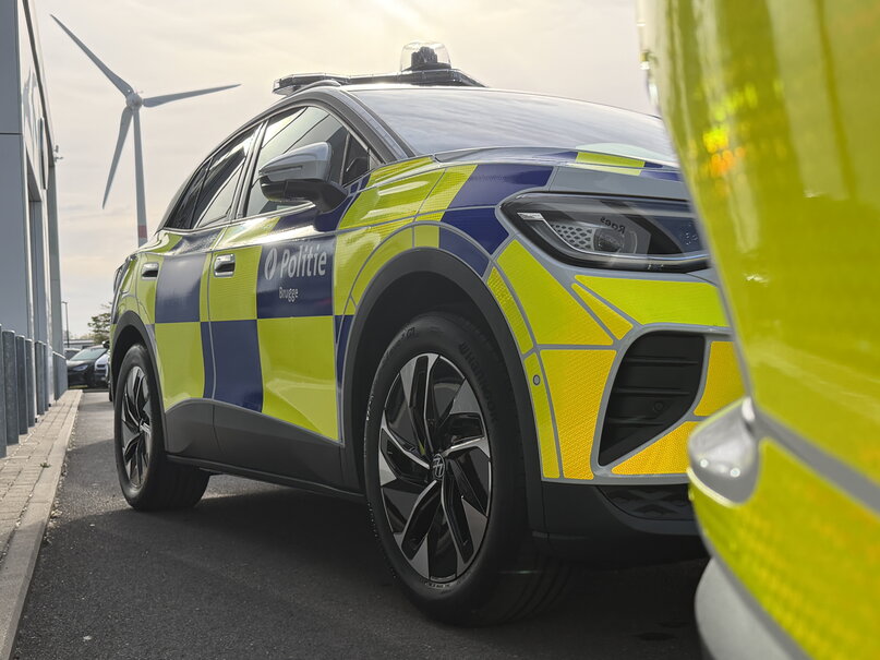 Groepslevering Politie Volkswagen ID.4-modellen