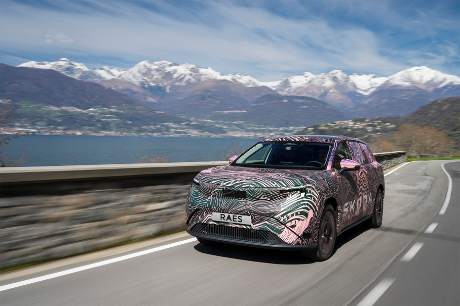 SKODA Peaq wrapped 2026