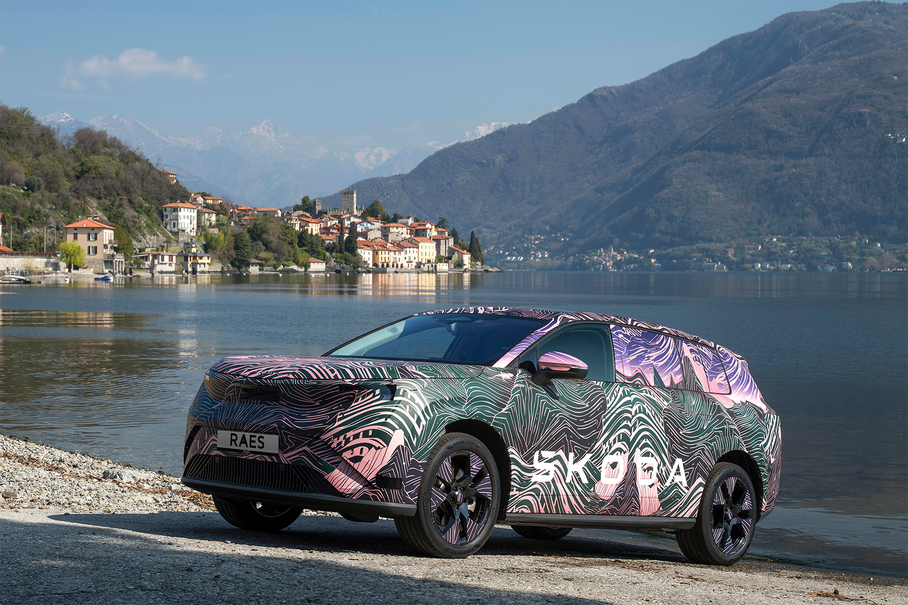 SKODA Peaq wrapped 2026