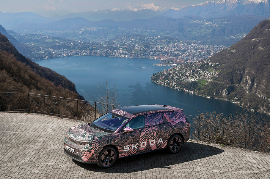 SKODA Peaq wrapped 2026
