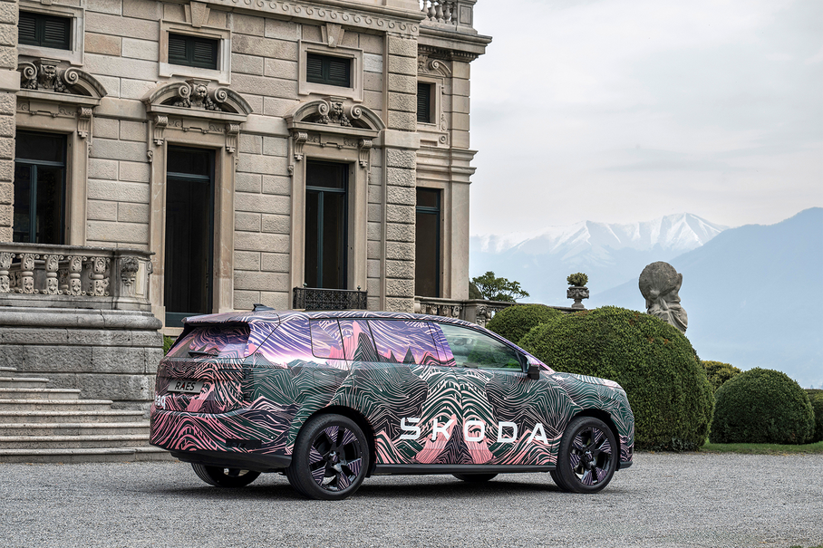 SKODA Peaq wrapped 2026