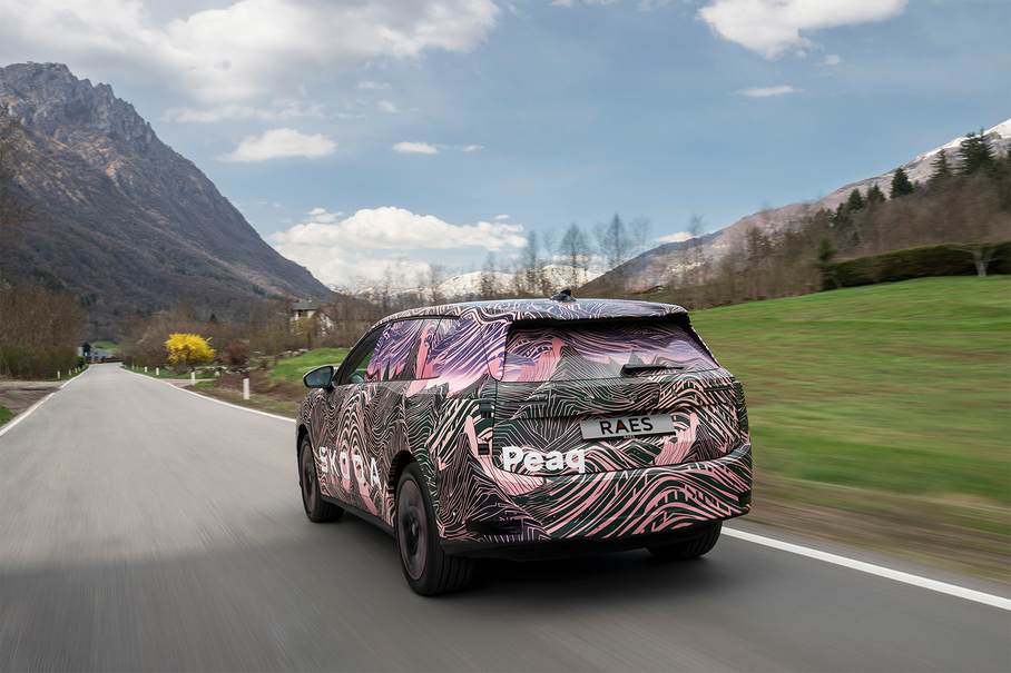 SKODA Peaq wrapped 2026