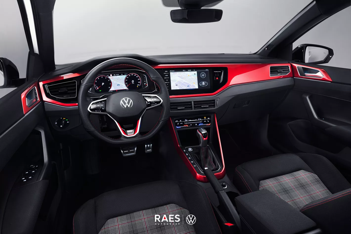 Interieur van de nieuwe Polo GTI