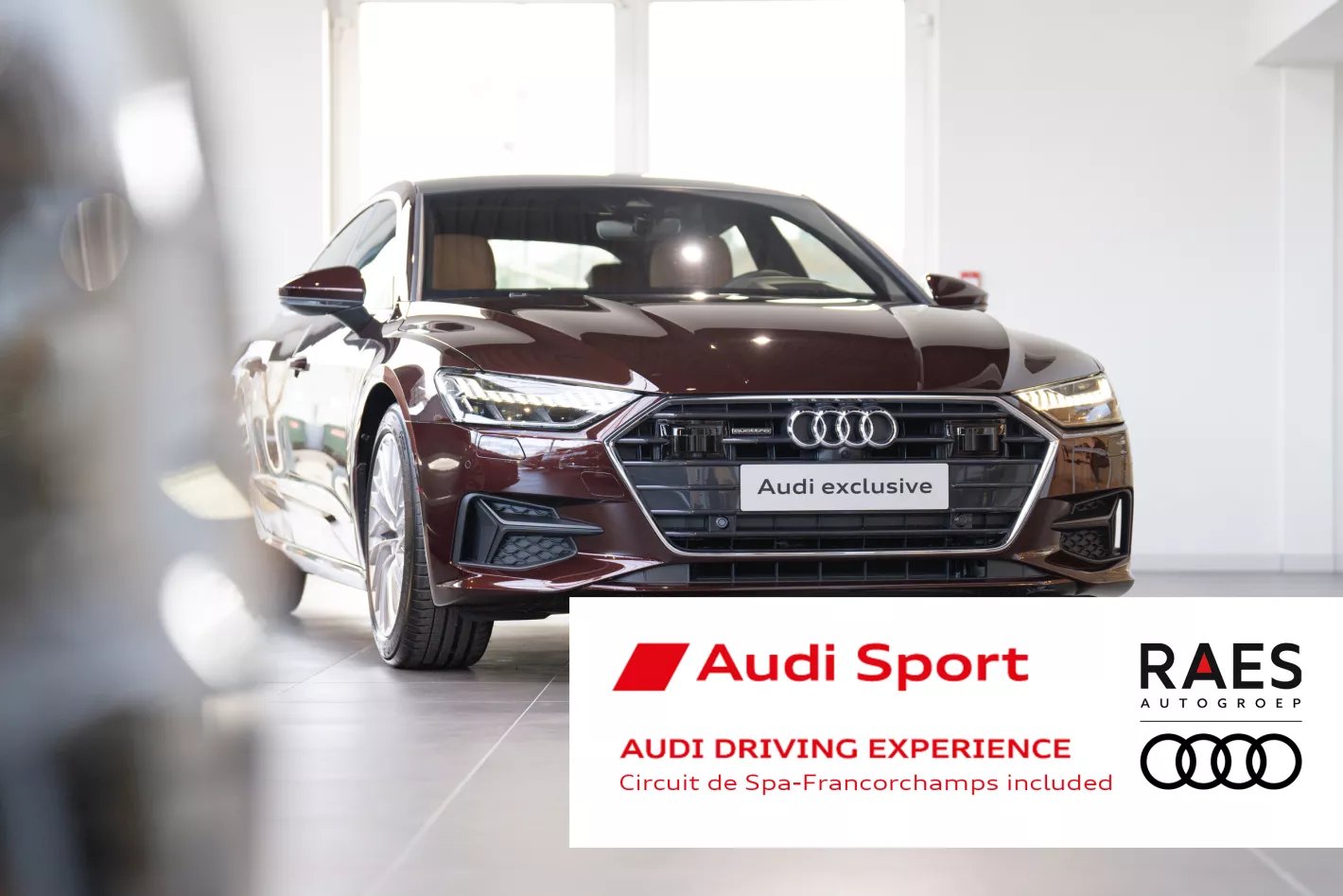 Audi A7 Sportback Seville Red Raes Autogroep