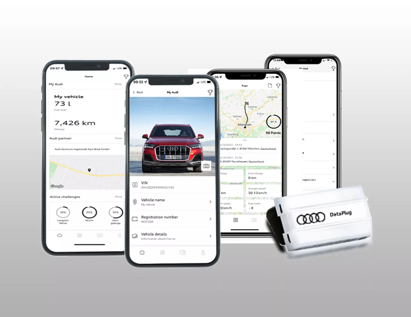 Gratis Audi connect plug and play OBD