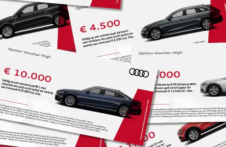 Audi salonvouchers