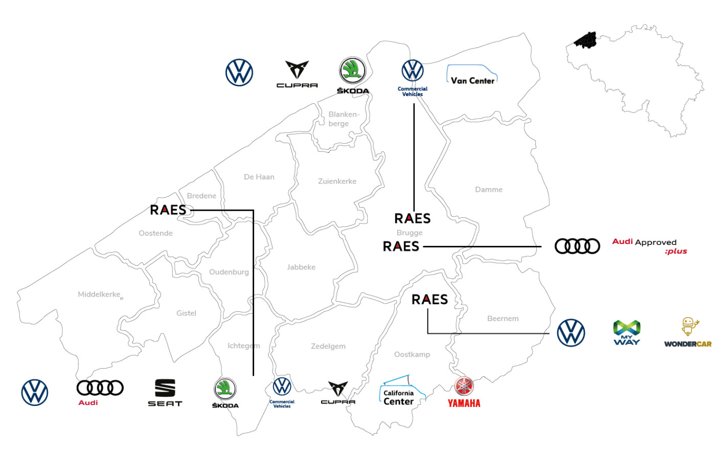 Raes Autogroep map
