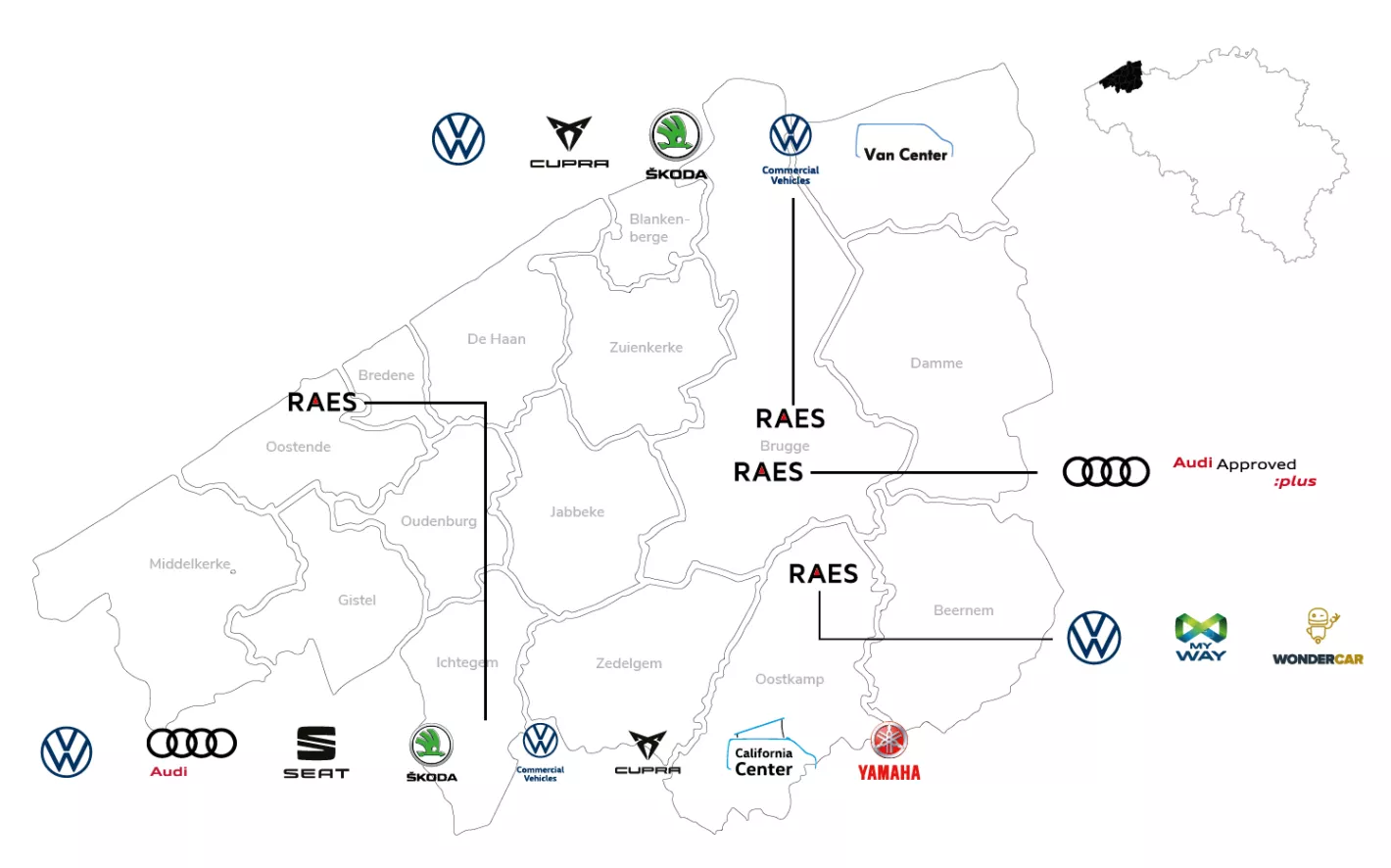 Raes Autogroep map
