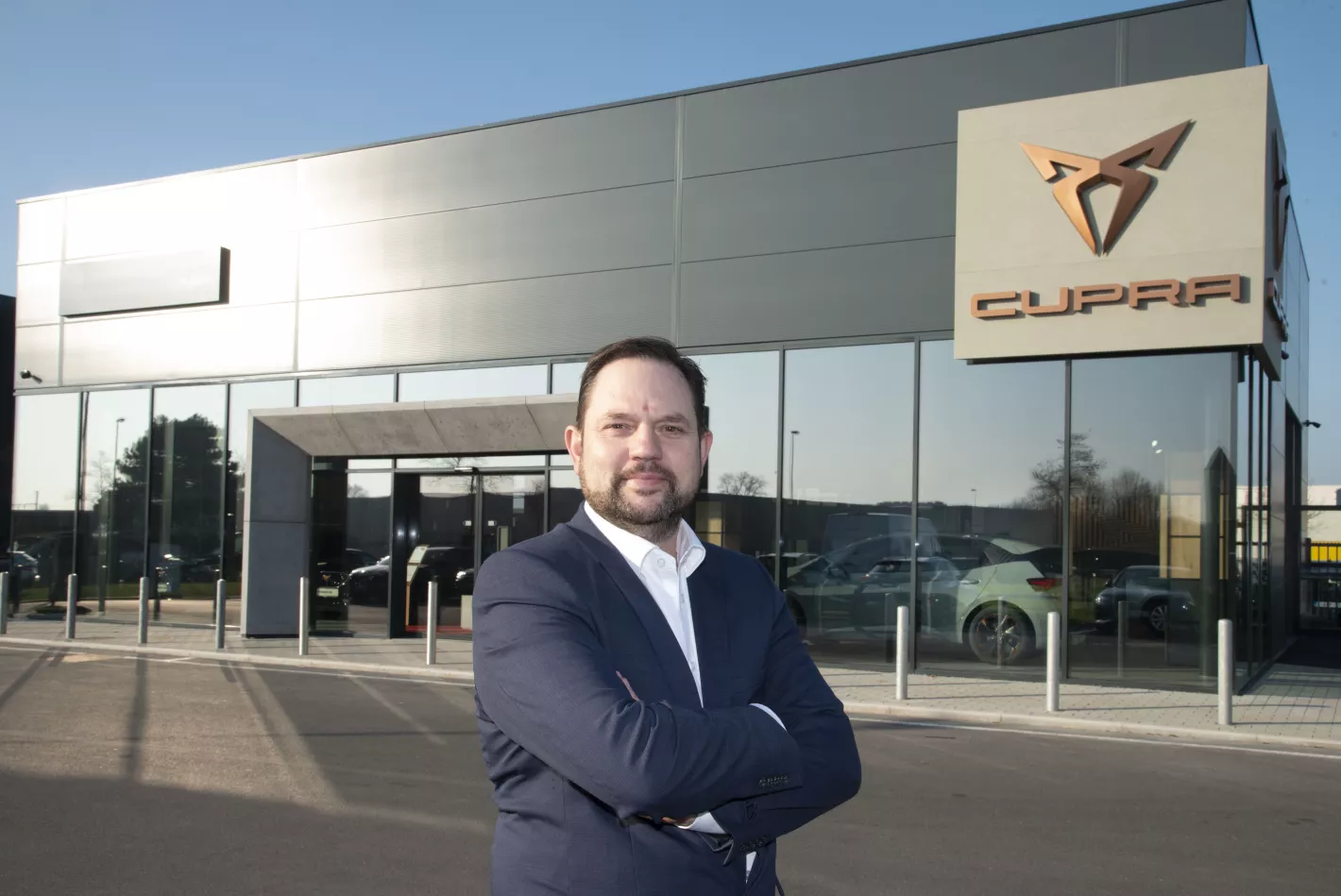 Nico Raes Cupra Showroom Brugge