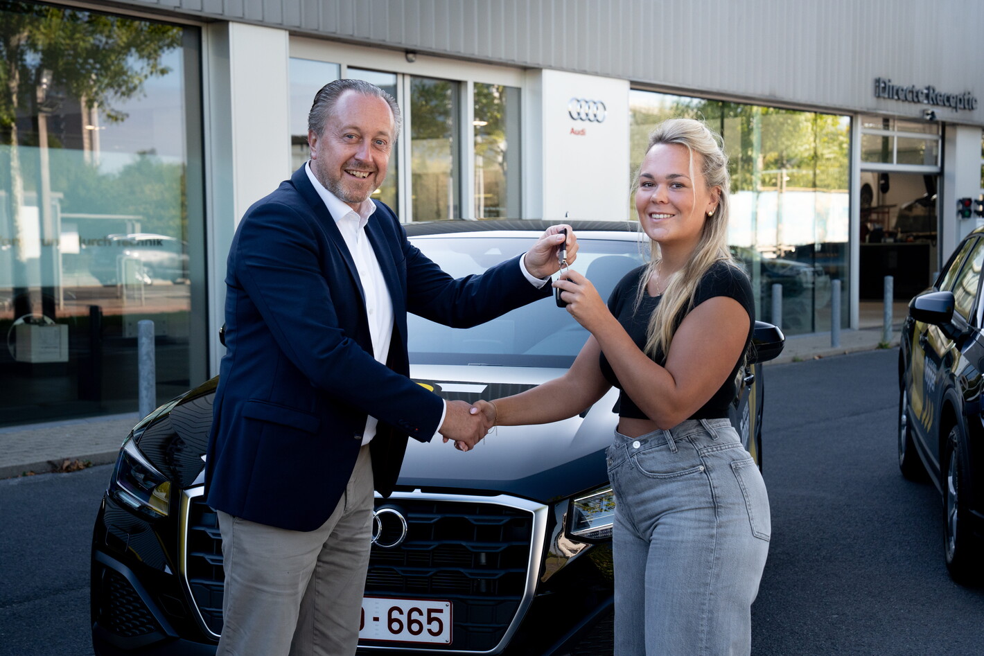 Groepslevering Rijschool Toppers
