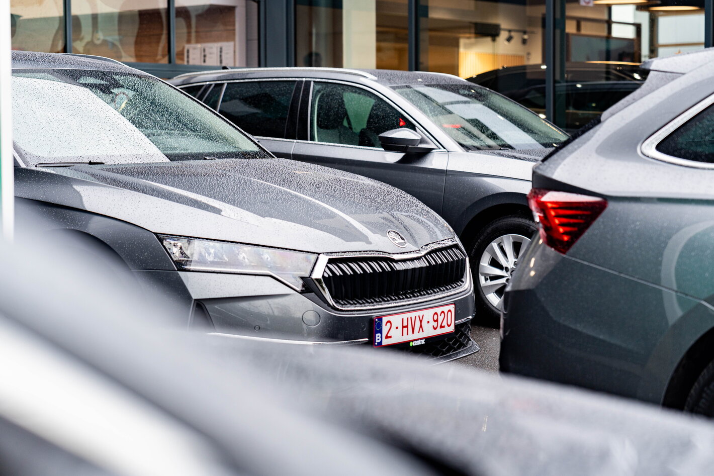 Ontdek de groepslevering van 7 Škoda Octavia Combi modellen