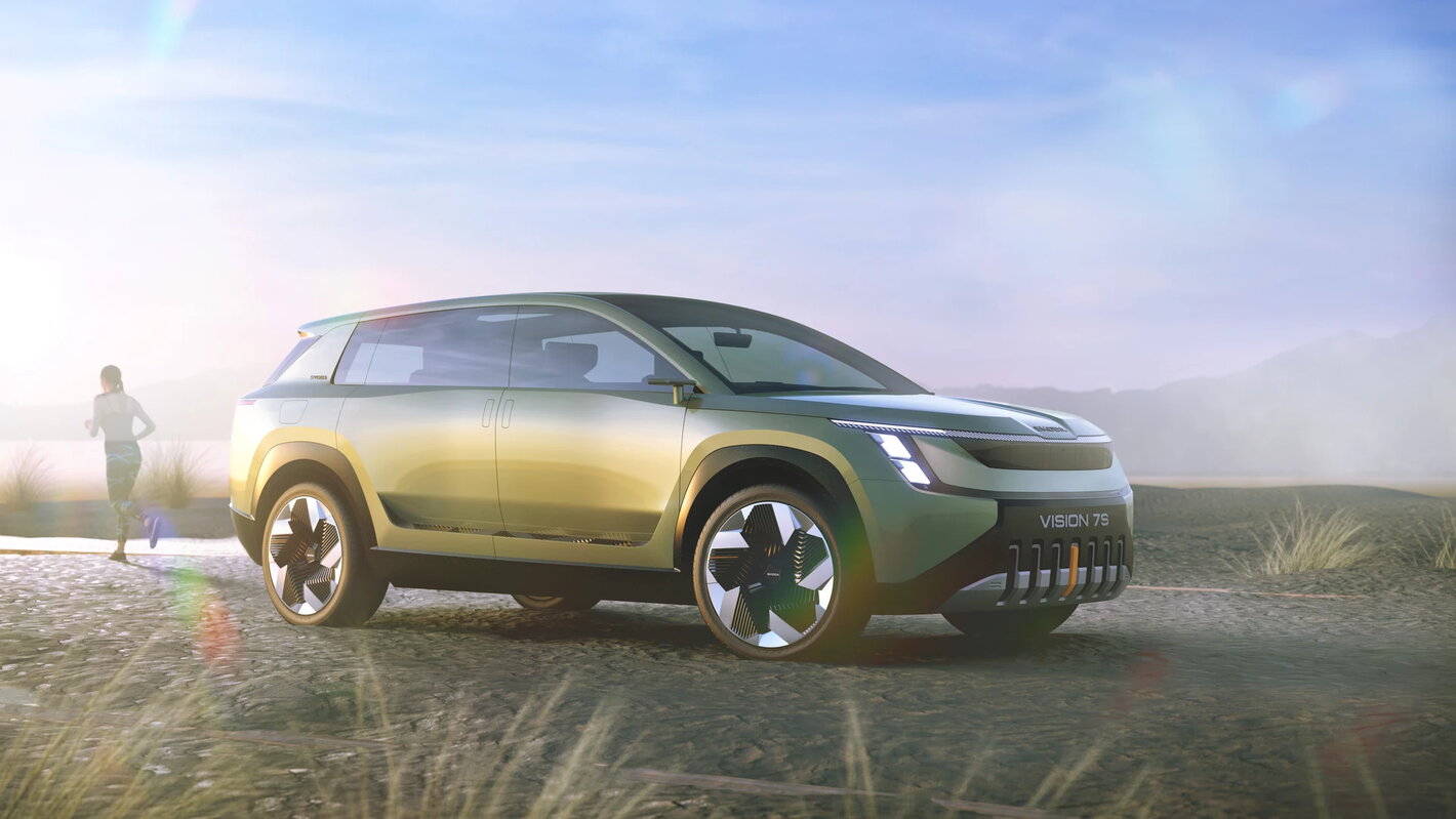 Ontdek de Škoda Vision 7S
