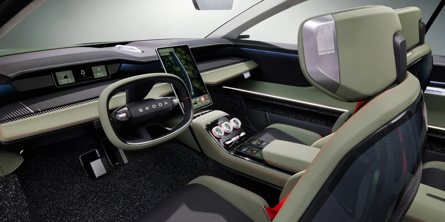 Ontdek de Škoda Vision 7S