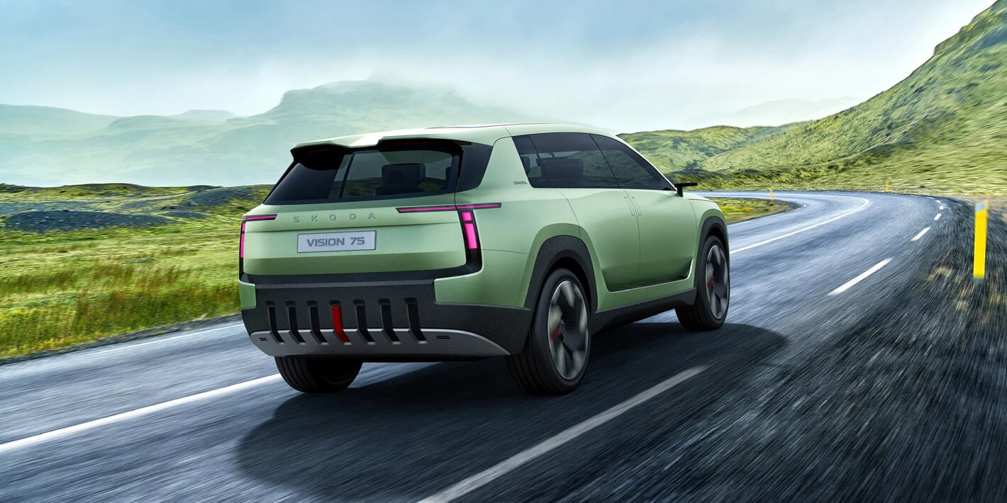 Ontdek de Škoda Vision 7S