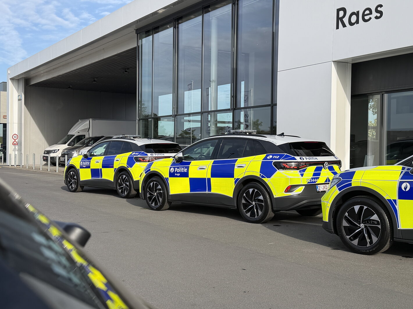 Groepslevering Politie Volkswagen ID.4-modellen